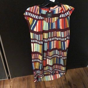 Colorful sleeveless dress